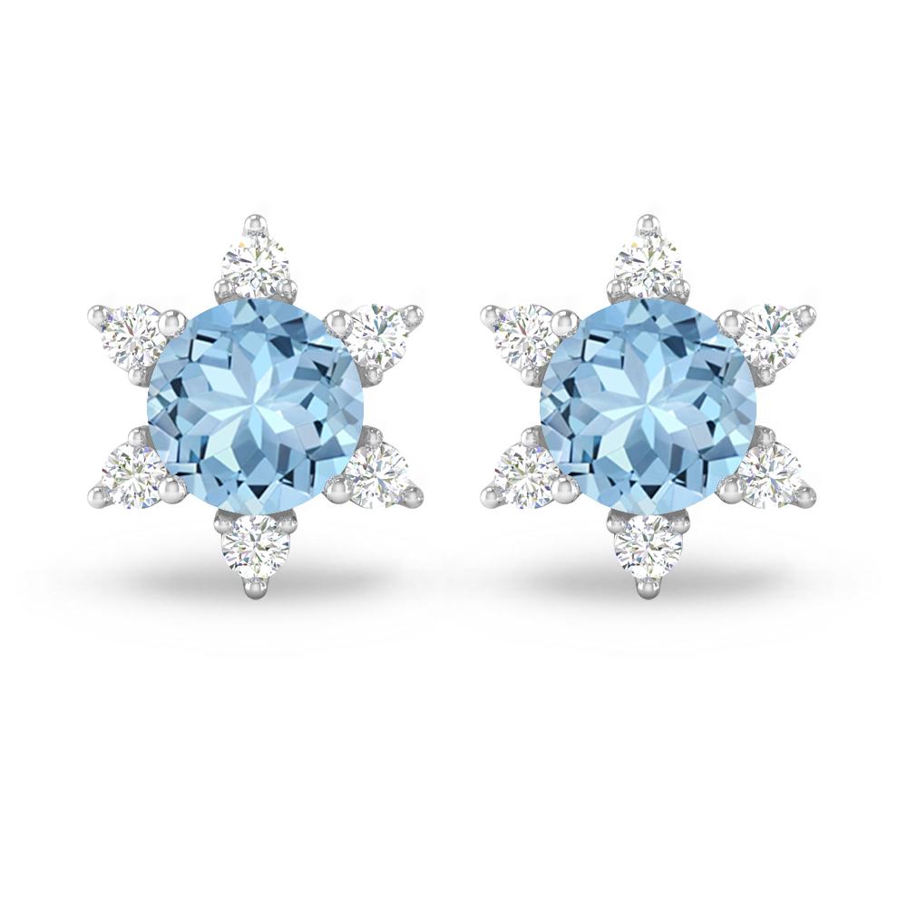 White Gold - Aquamarine