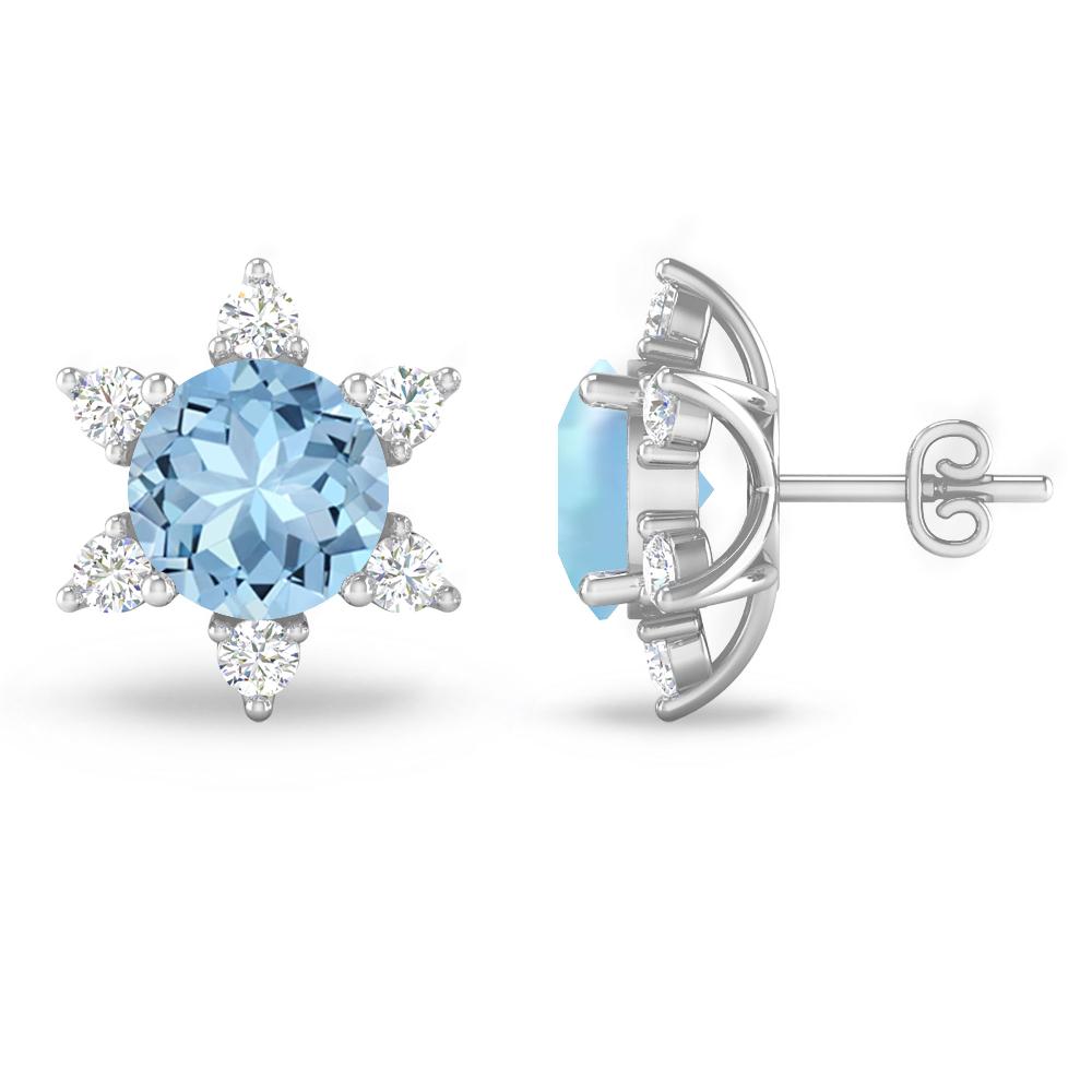 White Gold - Aquamarine