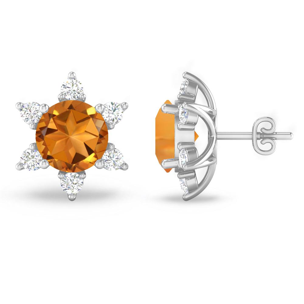 White Gold - Citrine
