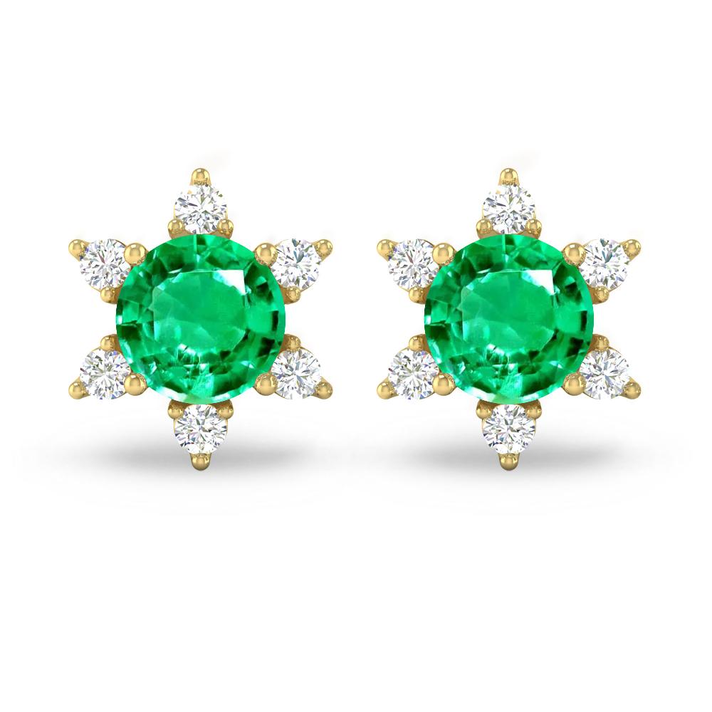 Yellow Gold - Emerald