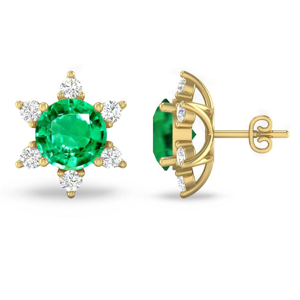 Yellow Gold - Emerald