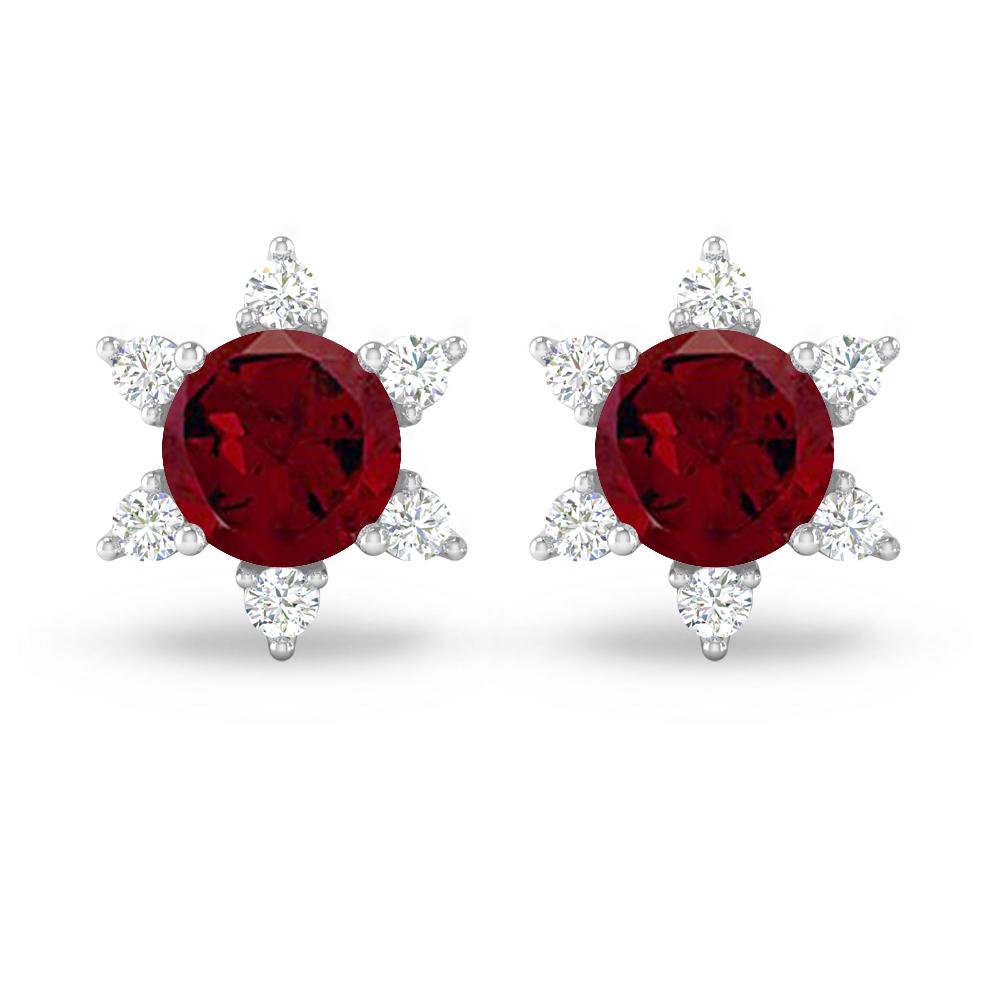 White Gold - Garnet