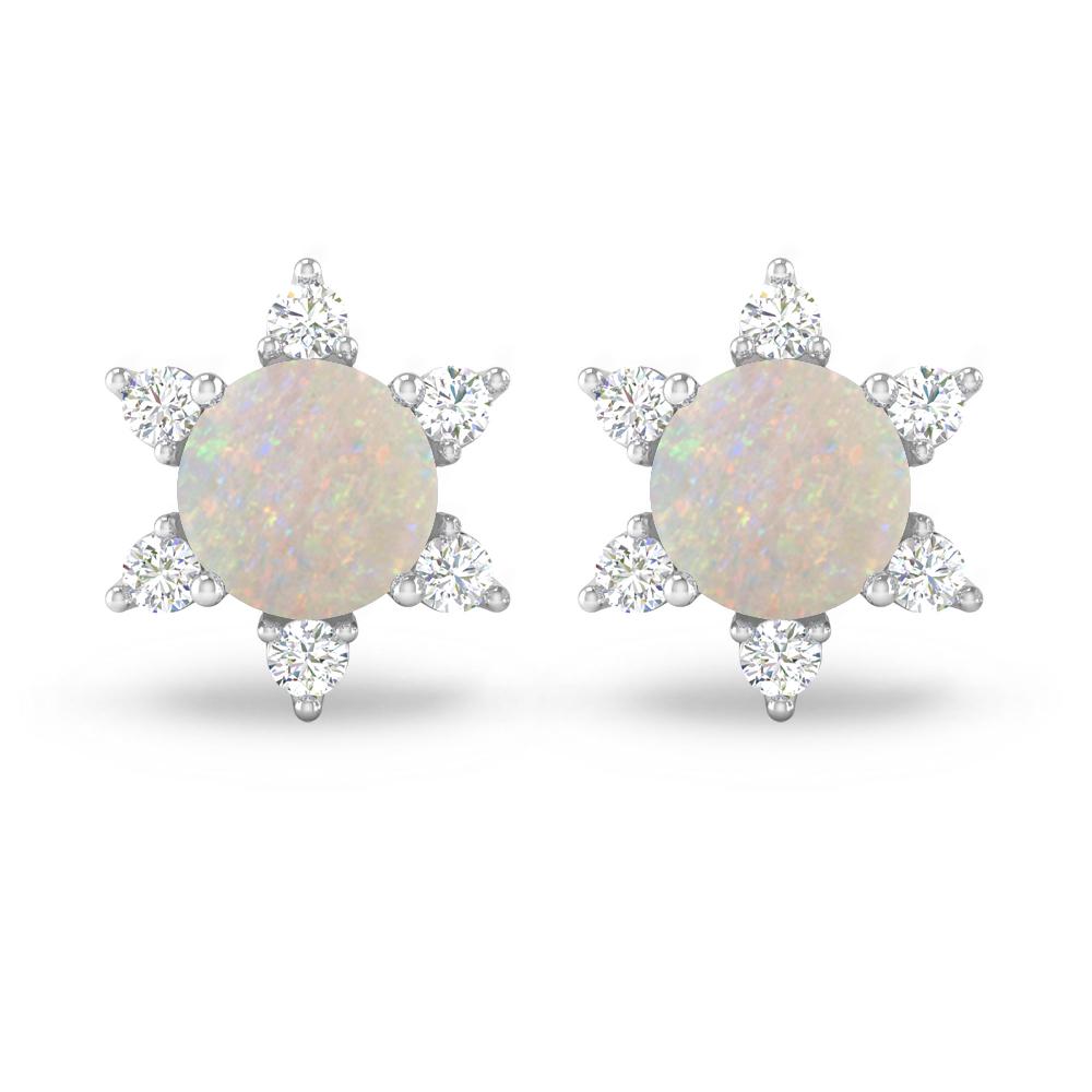 White Gold - Opal