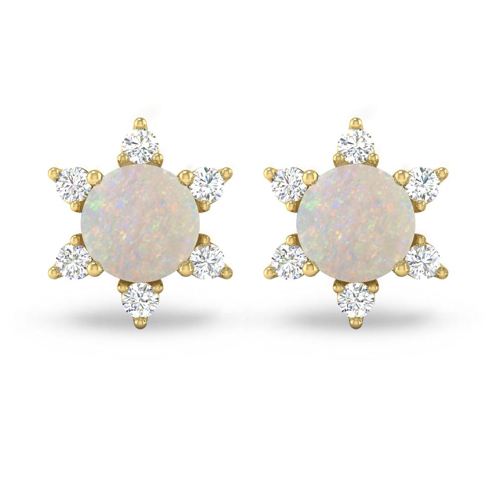 Yellow Gold - Opal