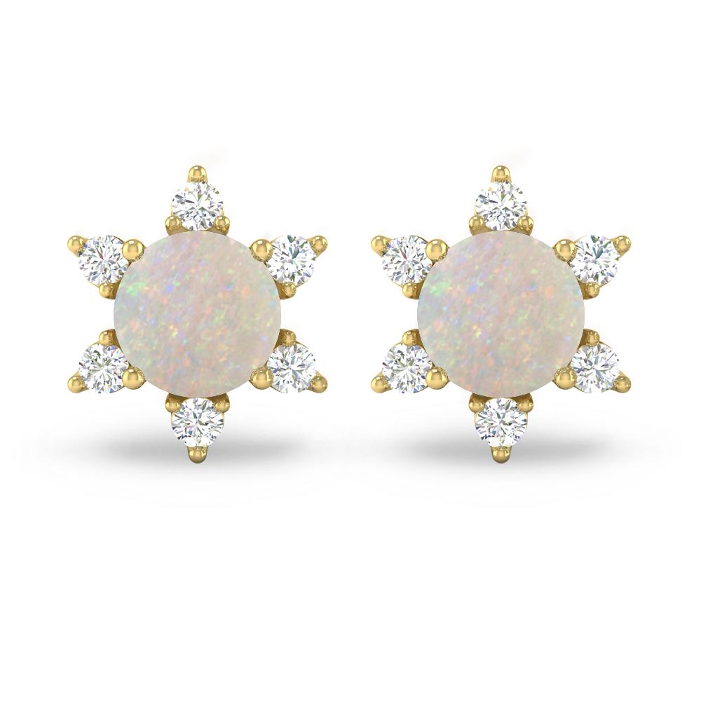 Yellow Gold - Opal