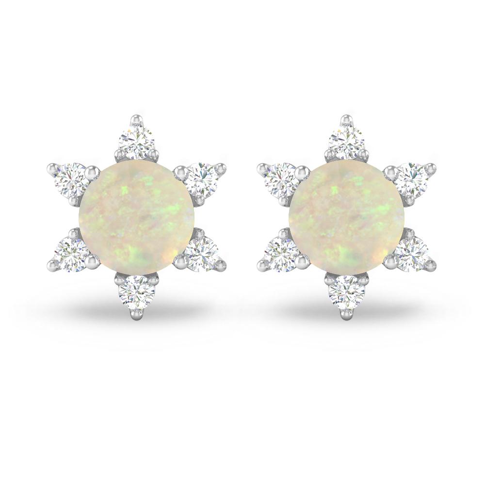 White Gold - Opal