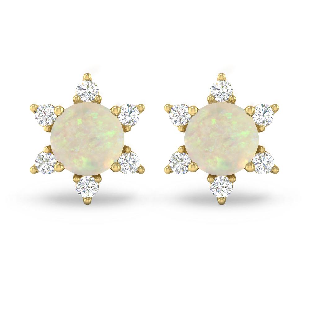 Yellow Gold - Opal