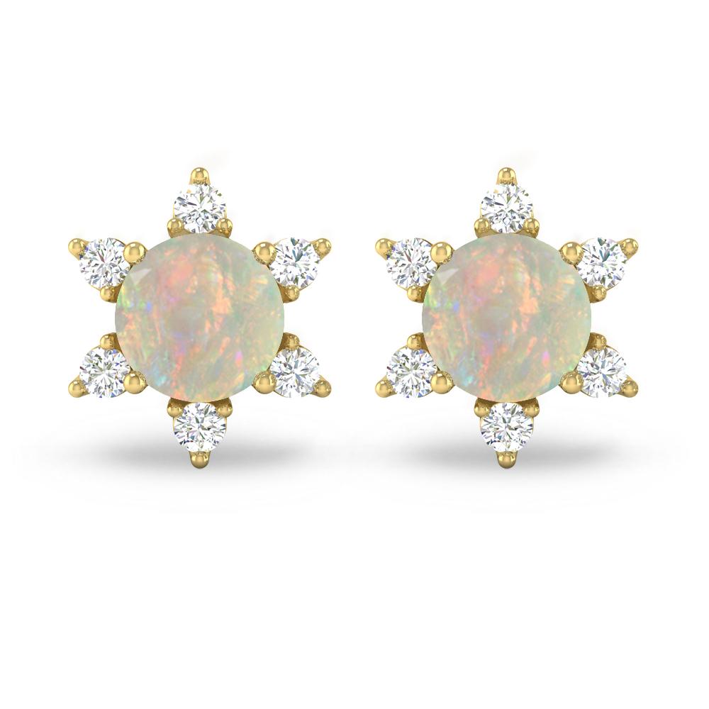 Yellow Gold - Opal
