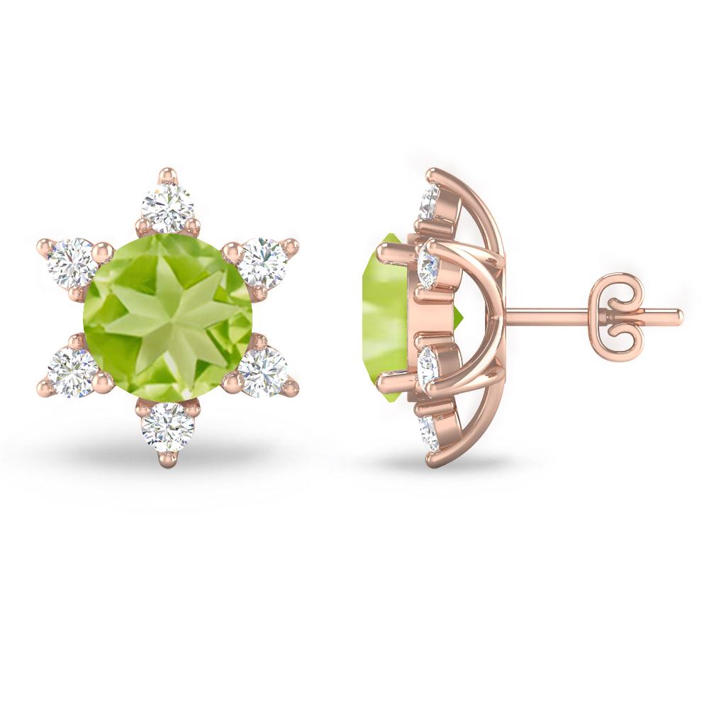 Rose Gold - Peridot