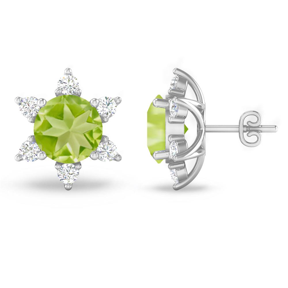 White Gold - Peridot