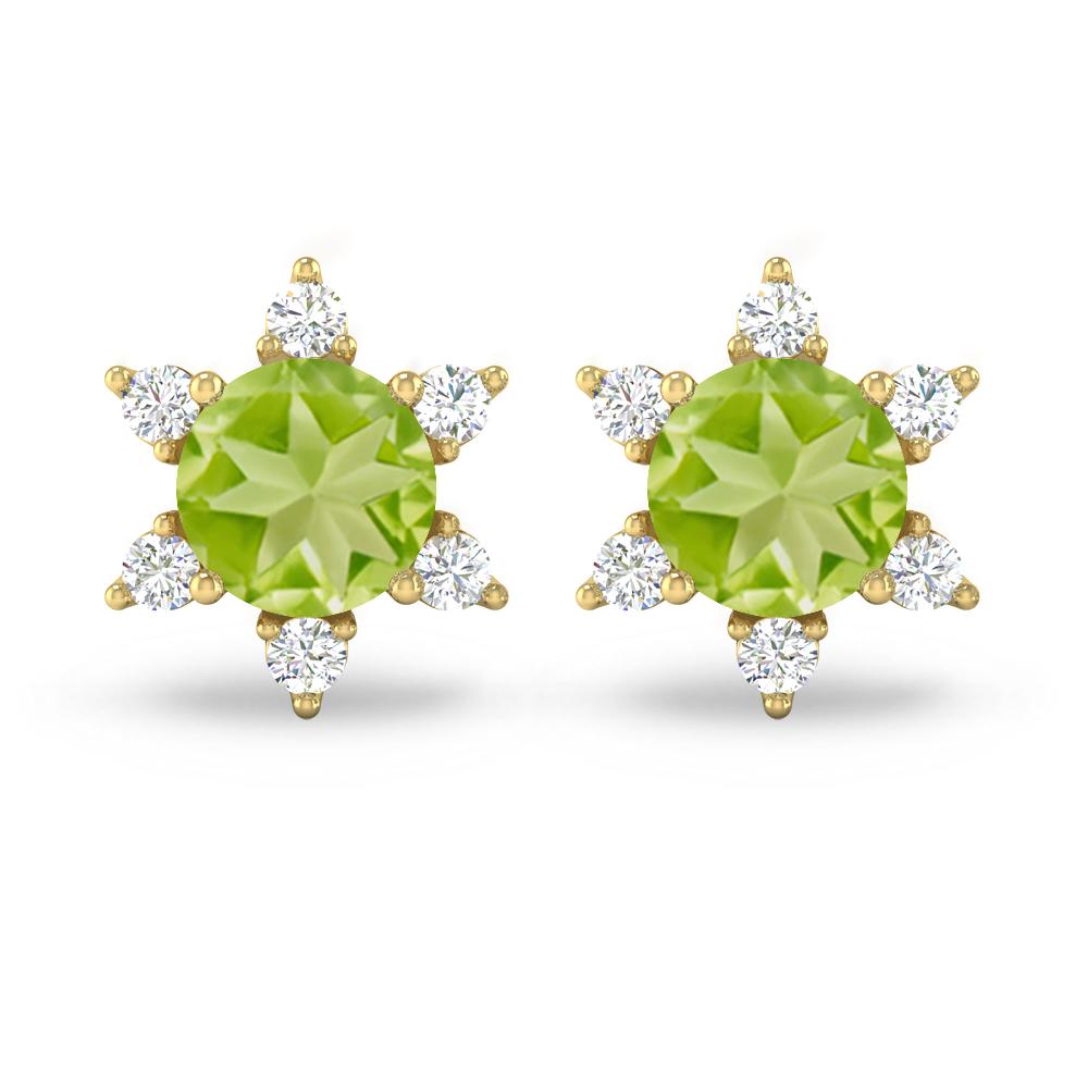 Yellow Gold - Peridot