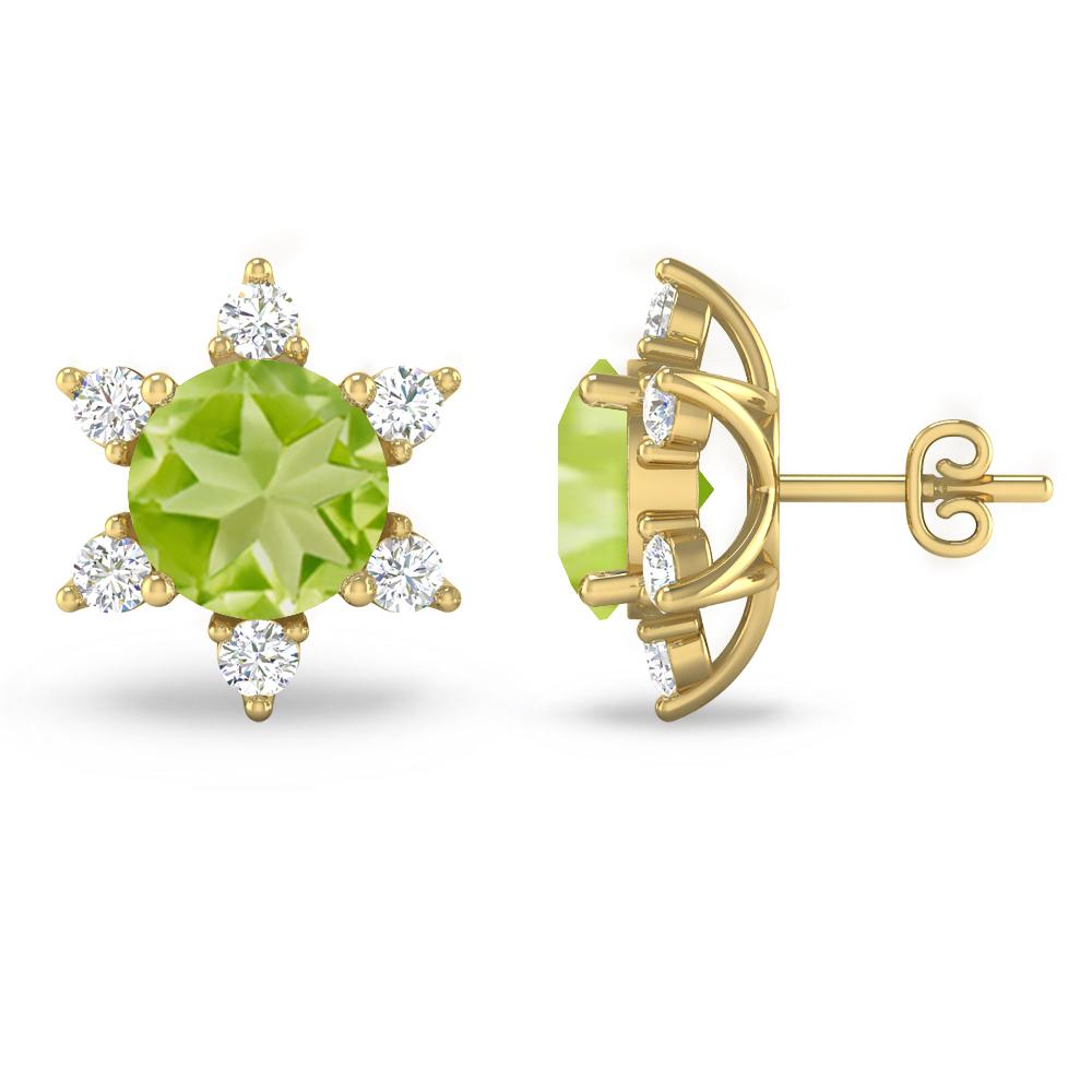 Yellow Gold - Peridot