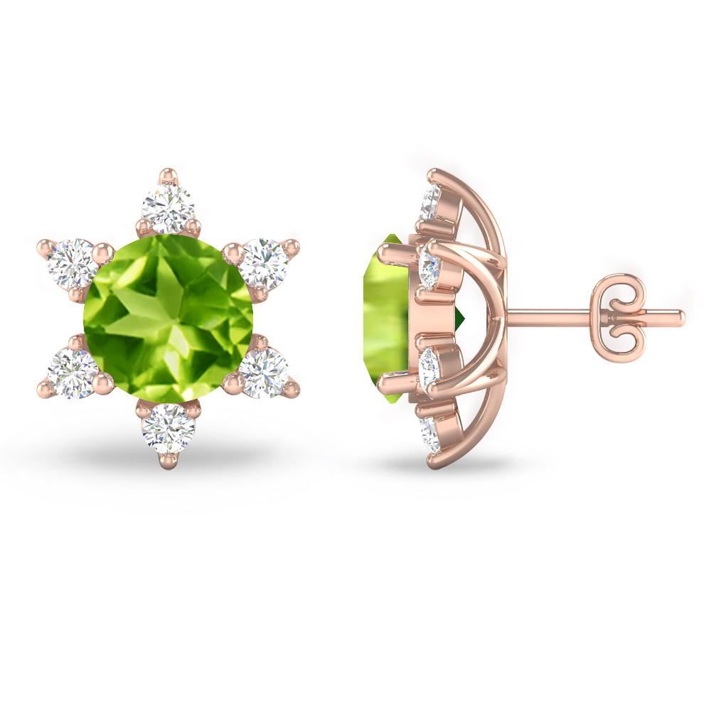 Rose Gold - Peridot