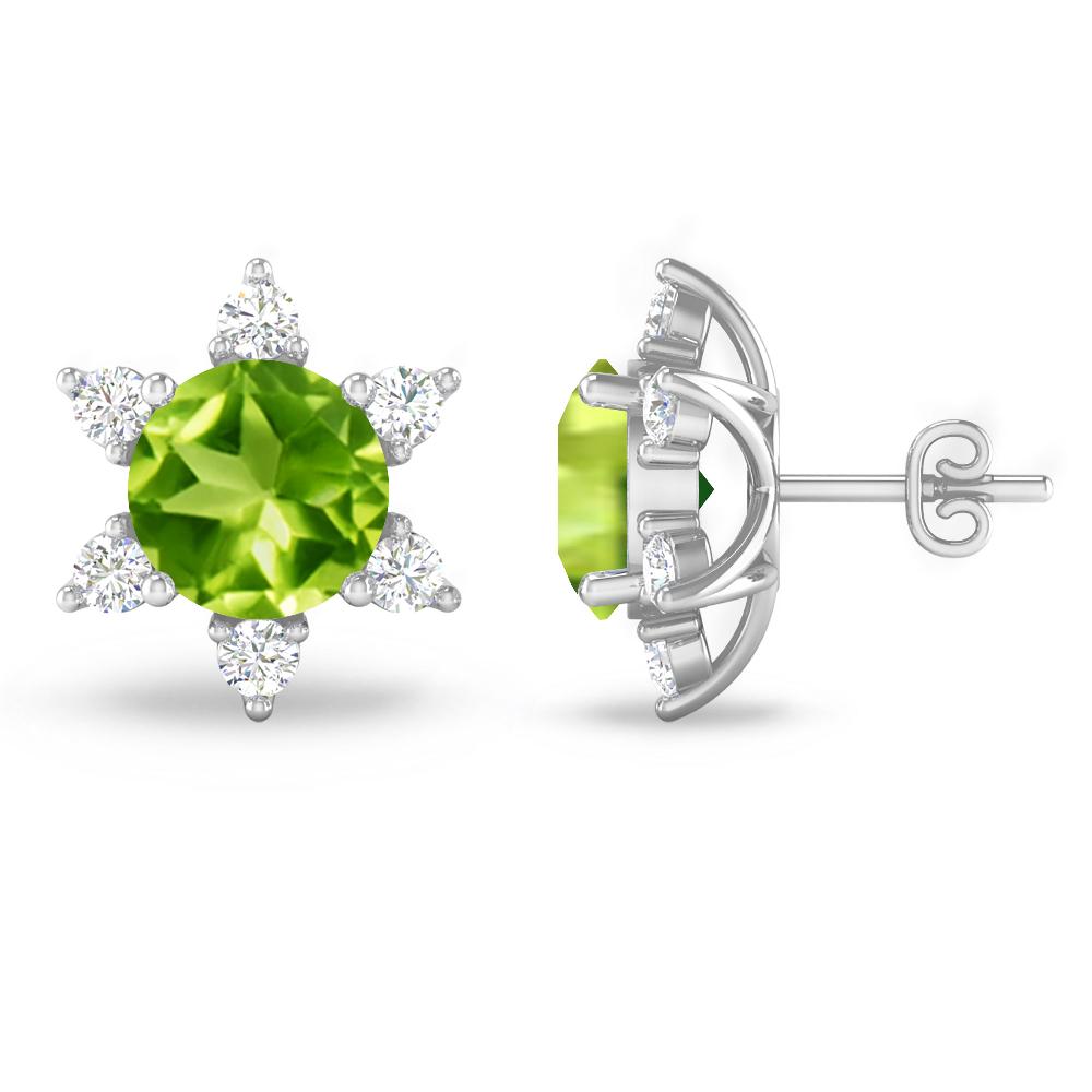 White Gold - Peridot