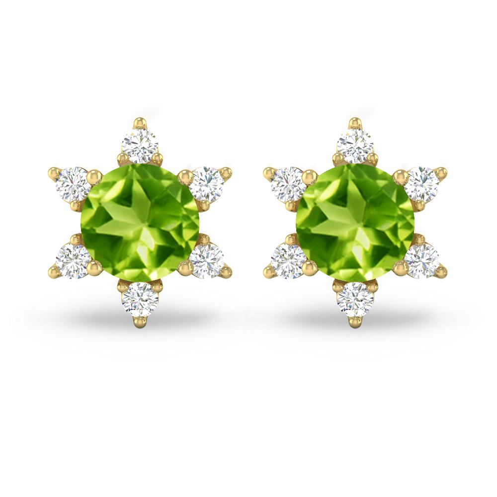 Yellow Gold - Peridot