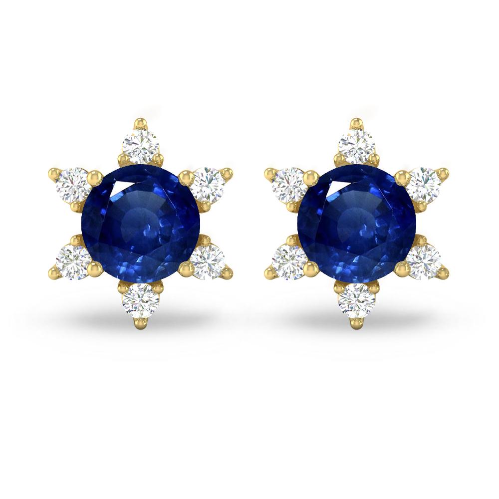 Yellow Gold - Sapphire