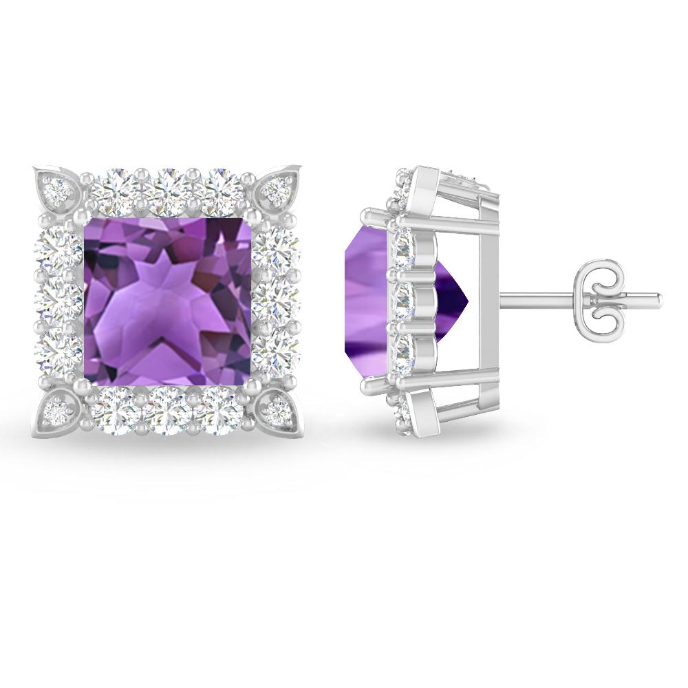 White Gold - Amethyst