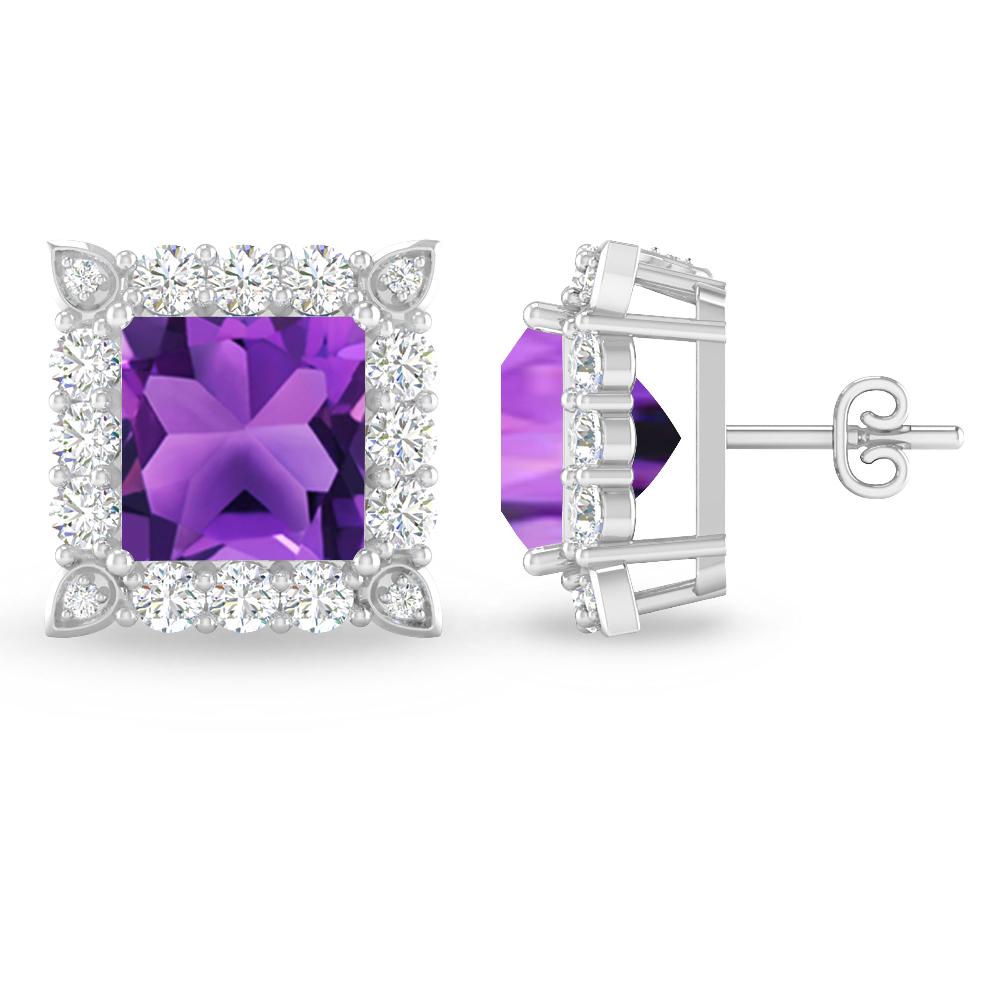 White Gold - Amethyst