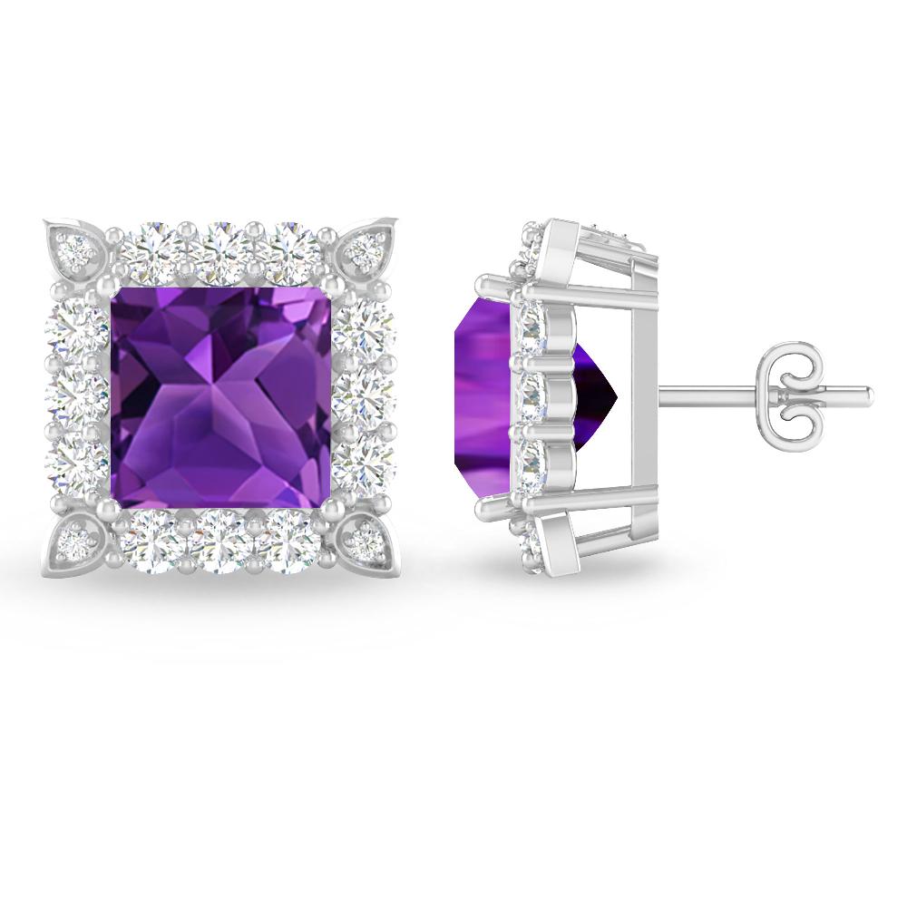 White Gold - Amethyst