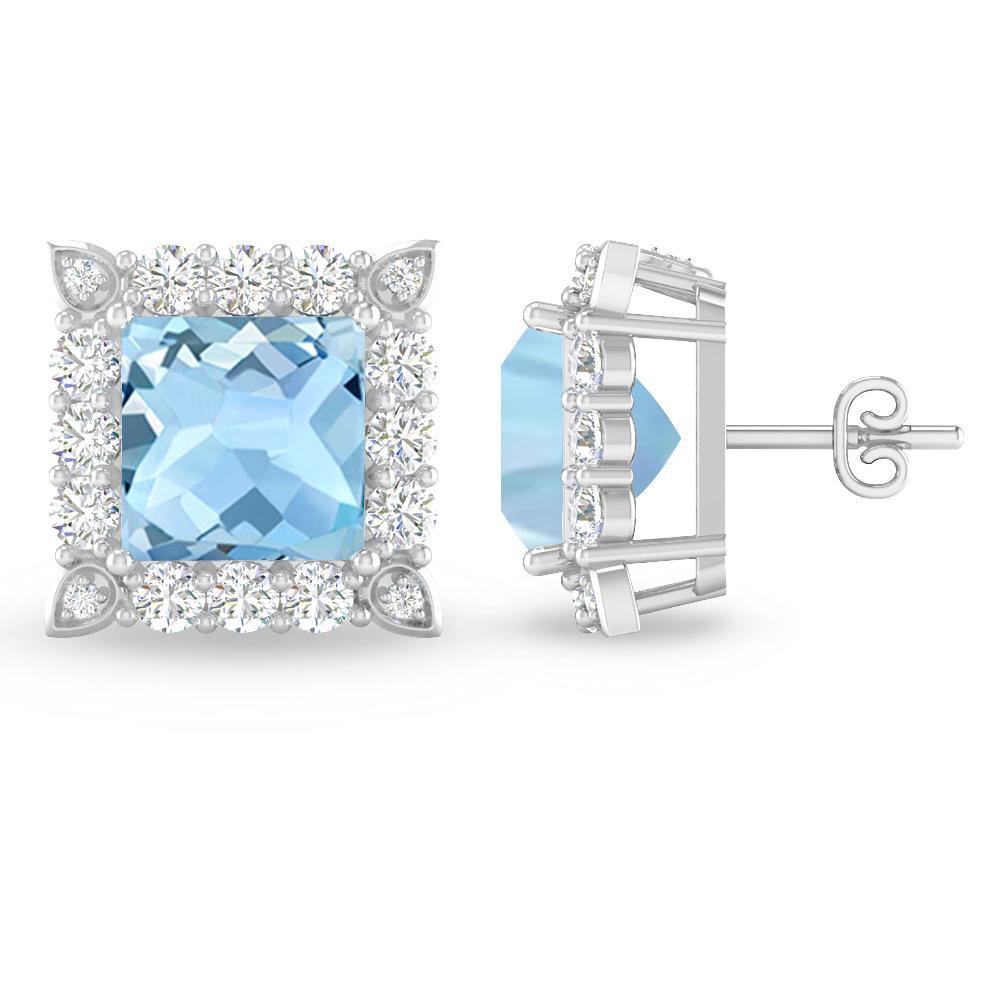 White Gold - Aquamarine