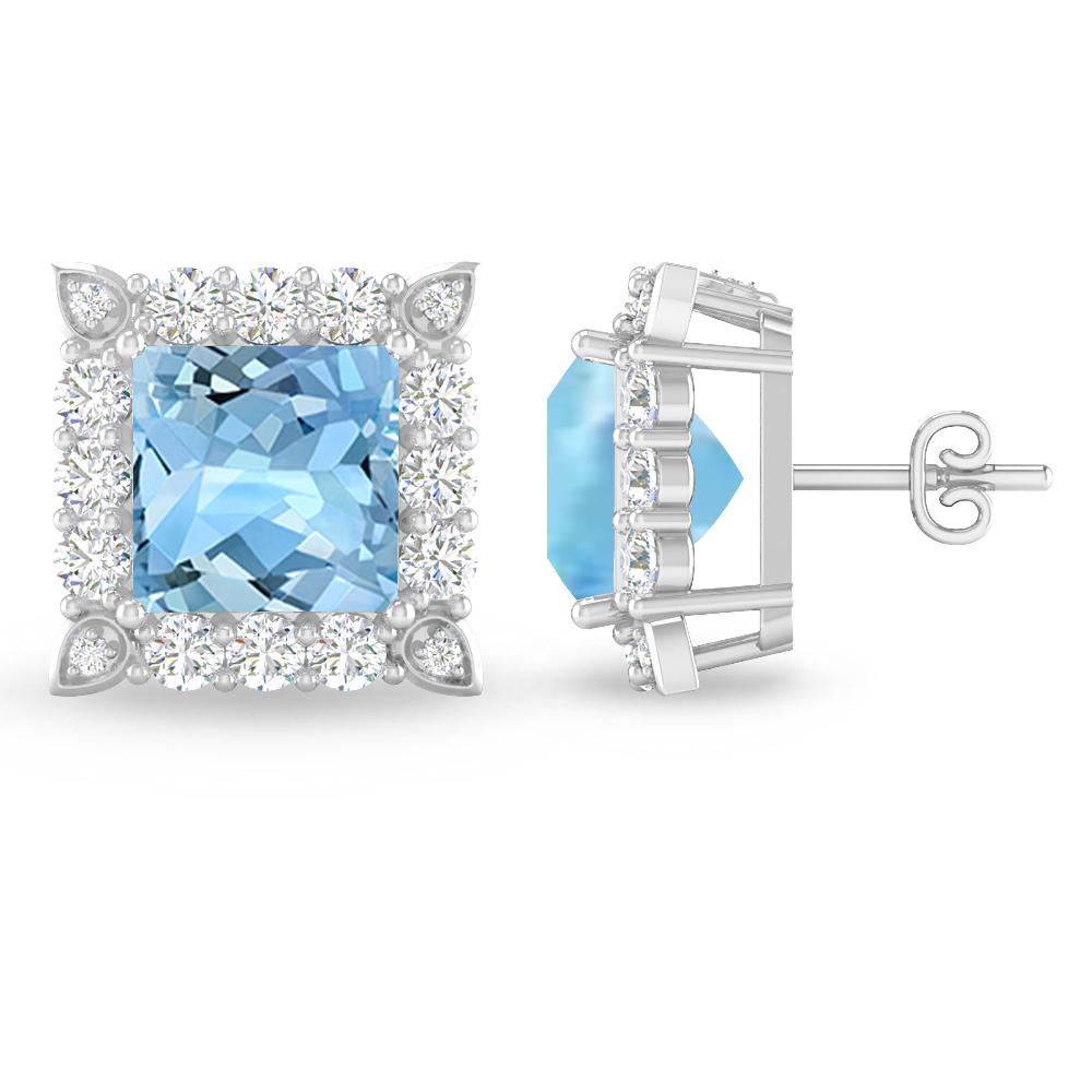 White Gold - Aquamarine