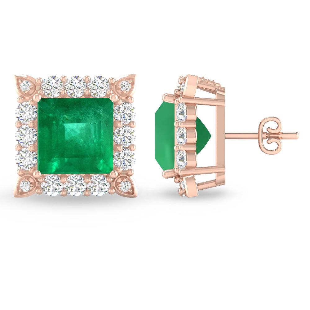 Rose Gold - Emerald