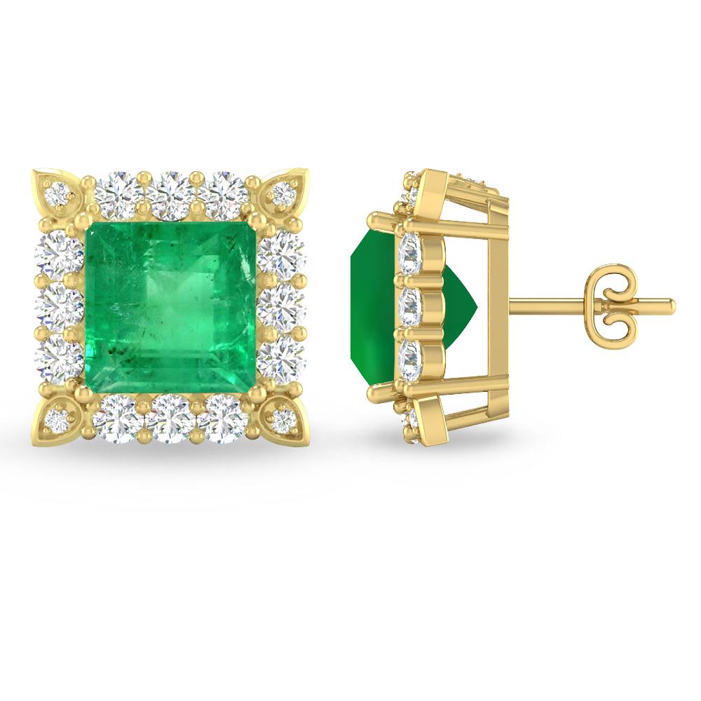 Yellow Gold - Emerald