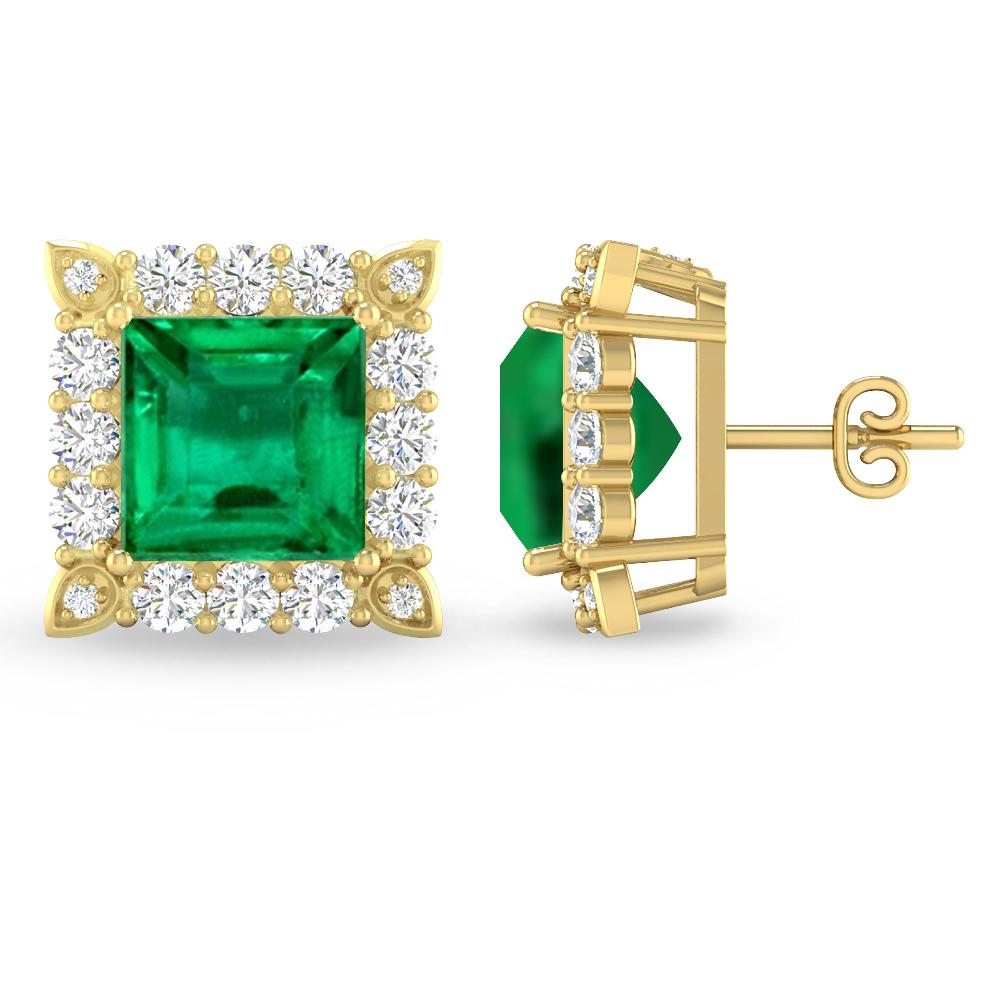 Yellow Gold - Emerald