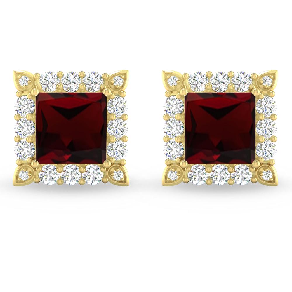 Yellow Gold - Garnet