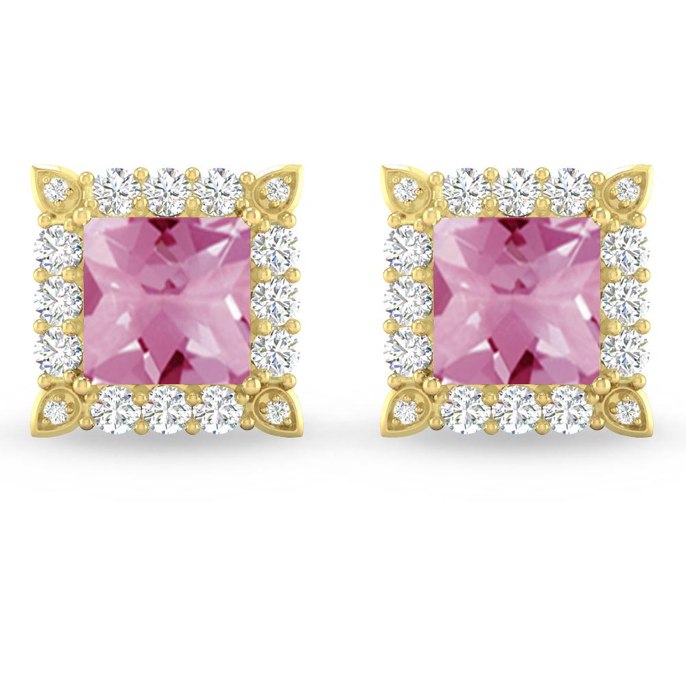 Yellow Gold - Pink Tourmaline