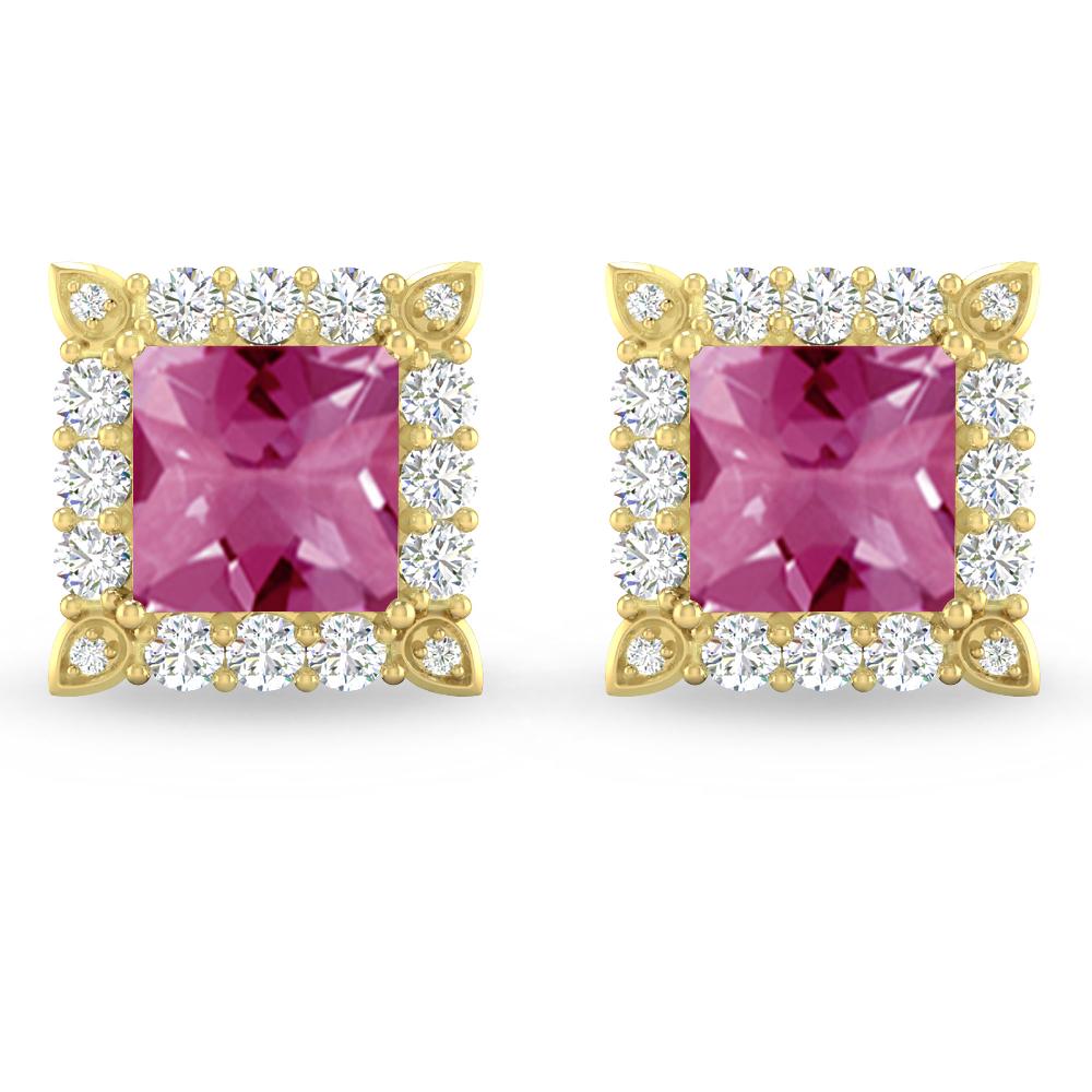 Yellow Gold - Pink Tourmaline