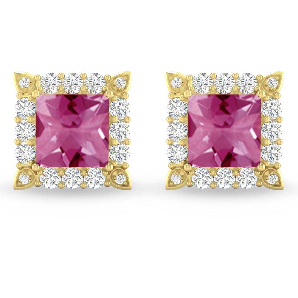 Yellow Gold - Pink Tourmaline