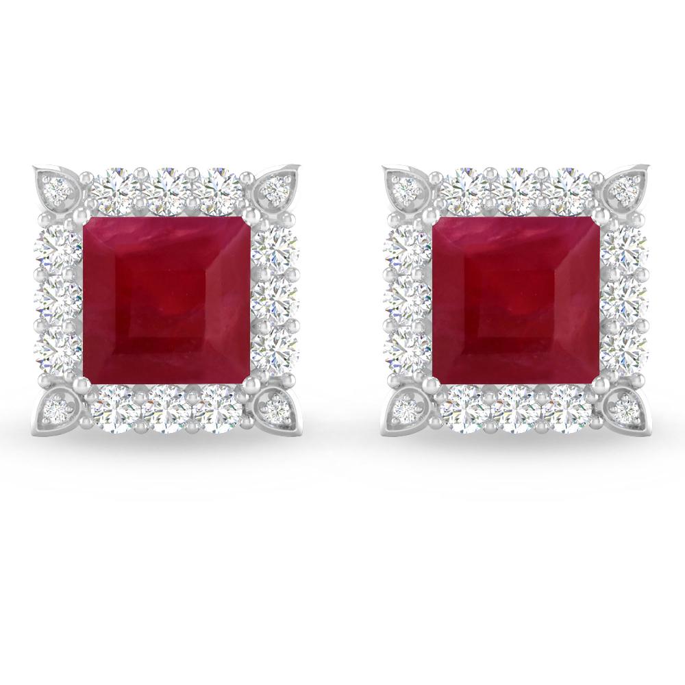 White Gold - Ruby