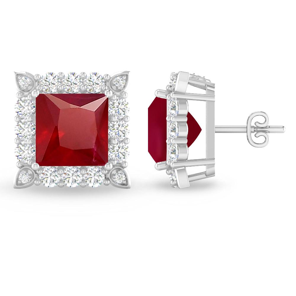 White Gold - Ruby