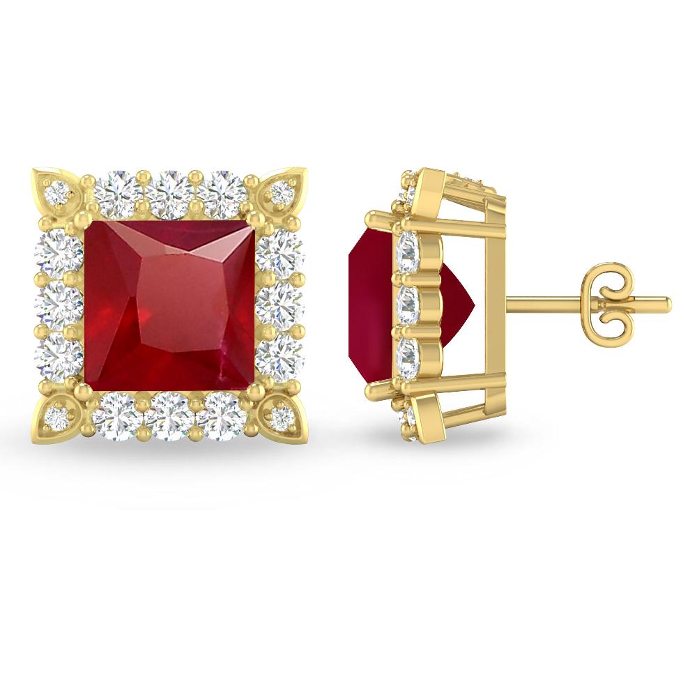 Yellow Gold - Ruby