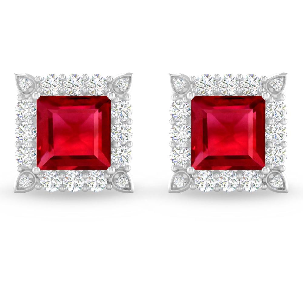 White Gold - Ruby