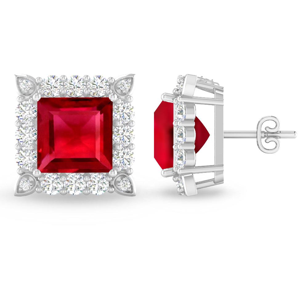 White Gold - Ruby