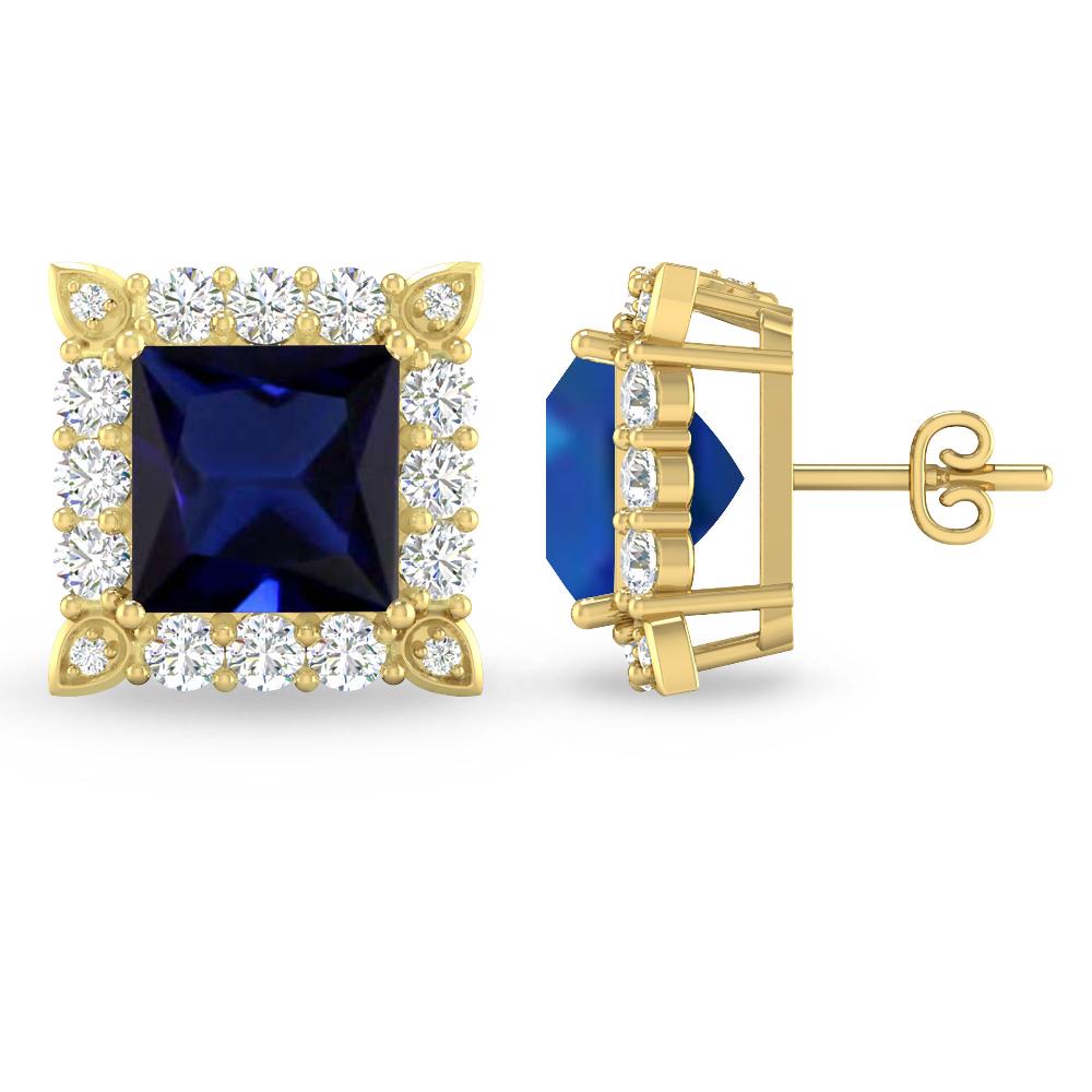 Yellow Gold - Sapphire