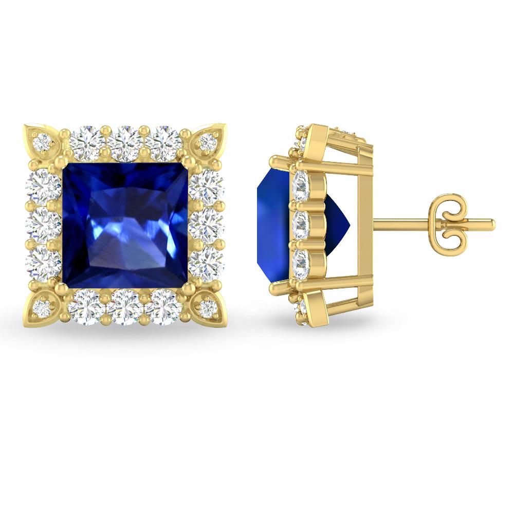 Yellow Gold - Sapphire