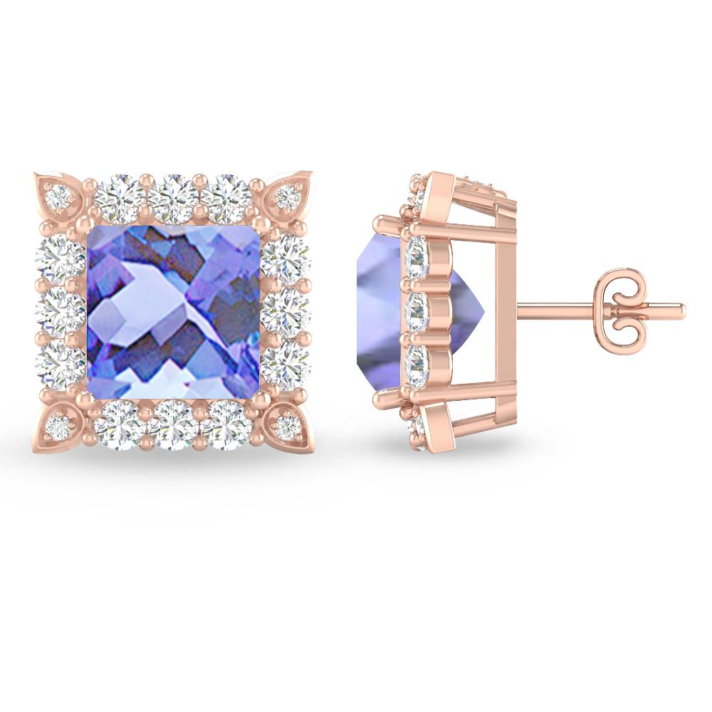 Rose Gold - Tanzanite