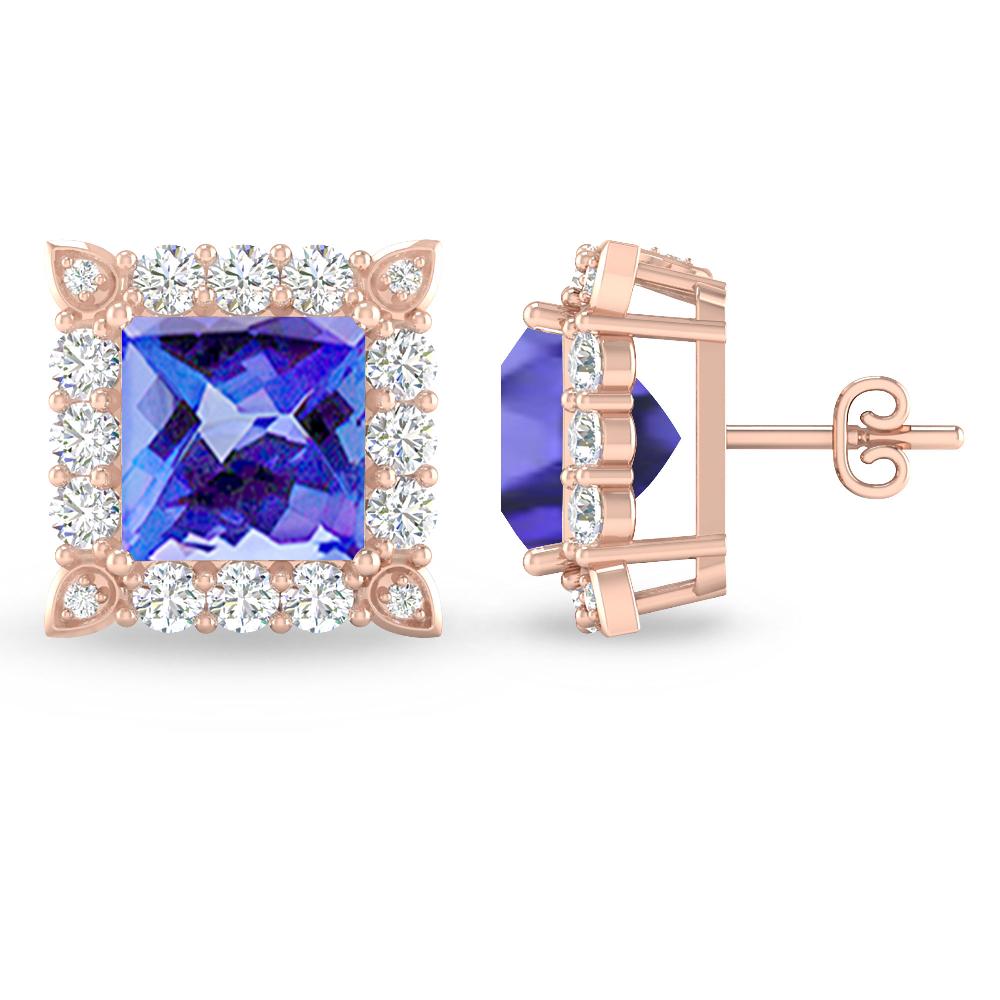 Rose Gold - Tanzanite