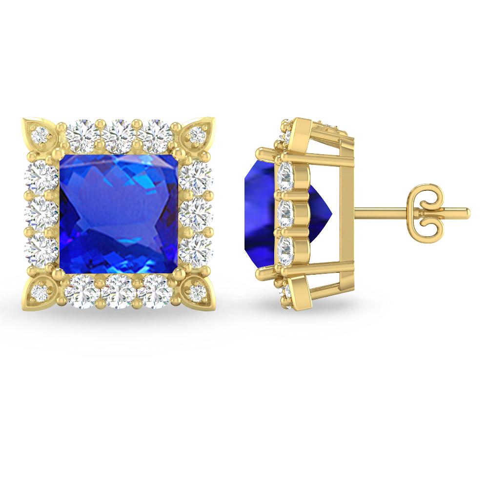 Yellow Gold - Tanzanite