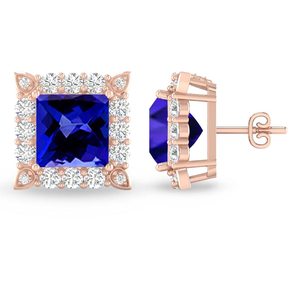 Rose Gold - Tanzanite