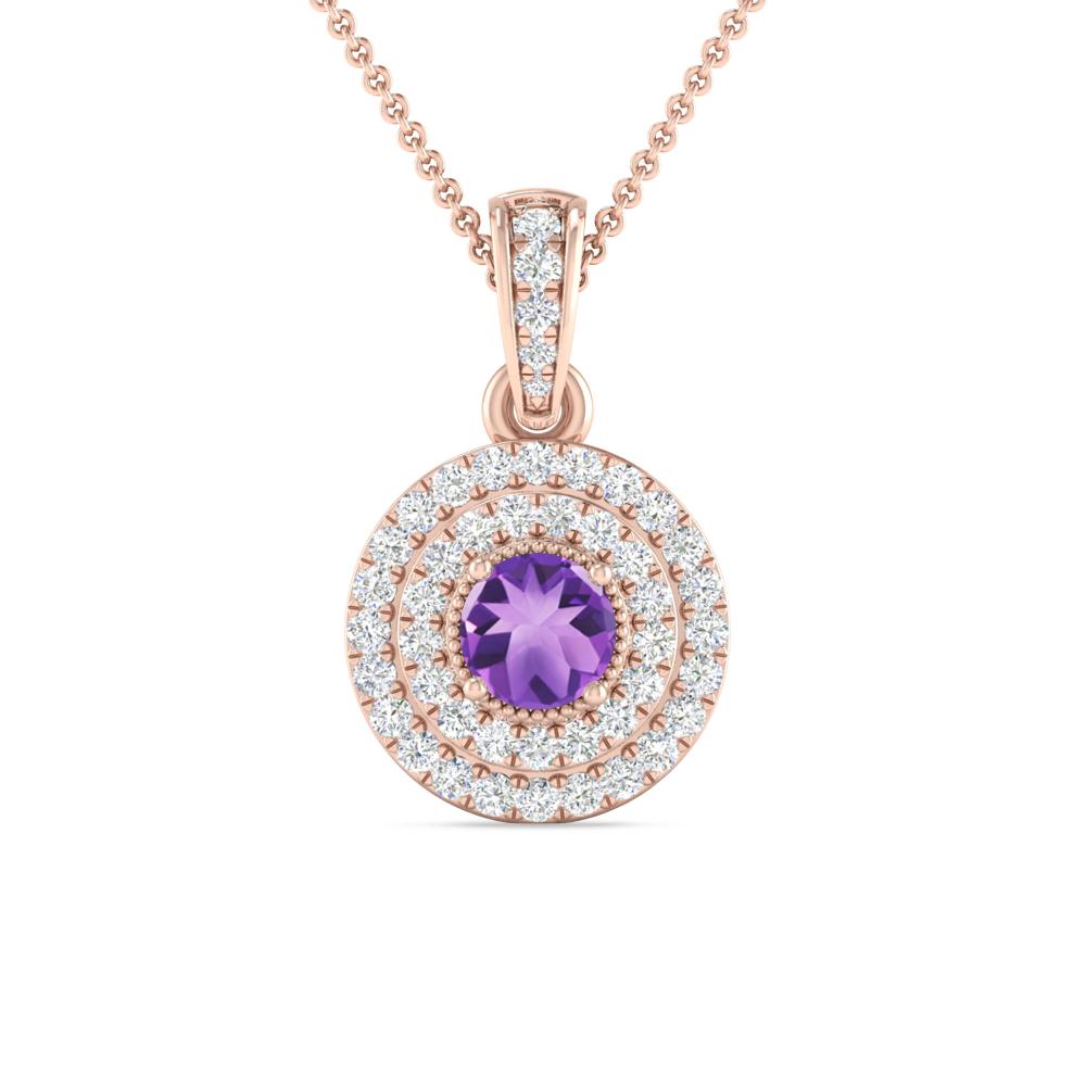 Rose Gold - Amethyst