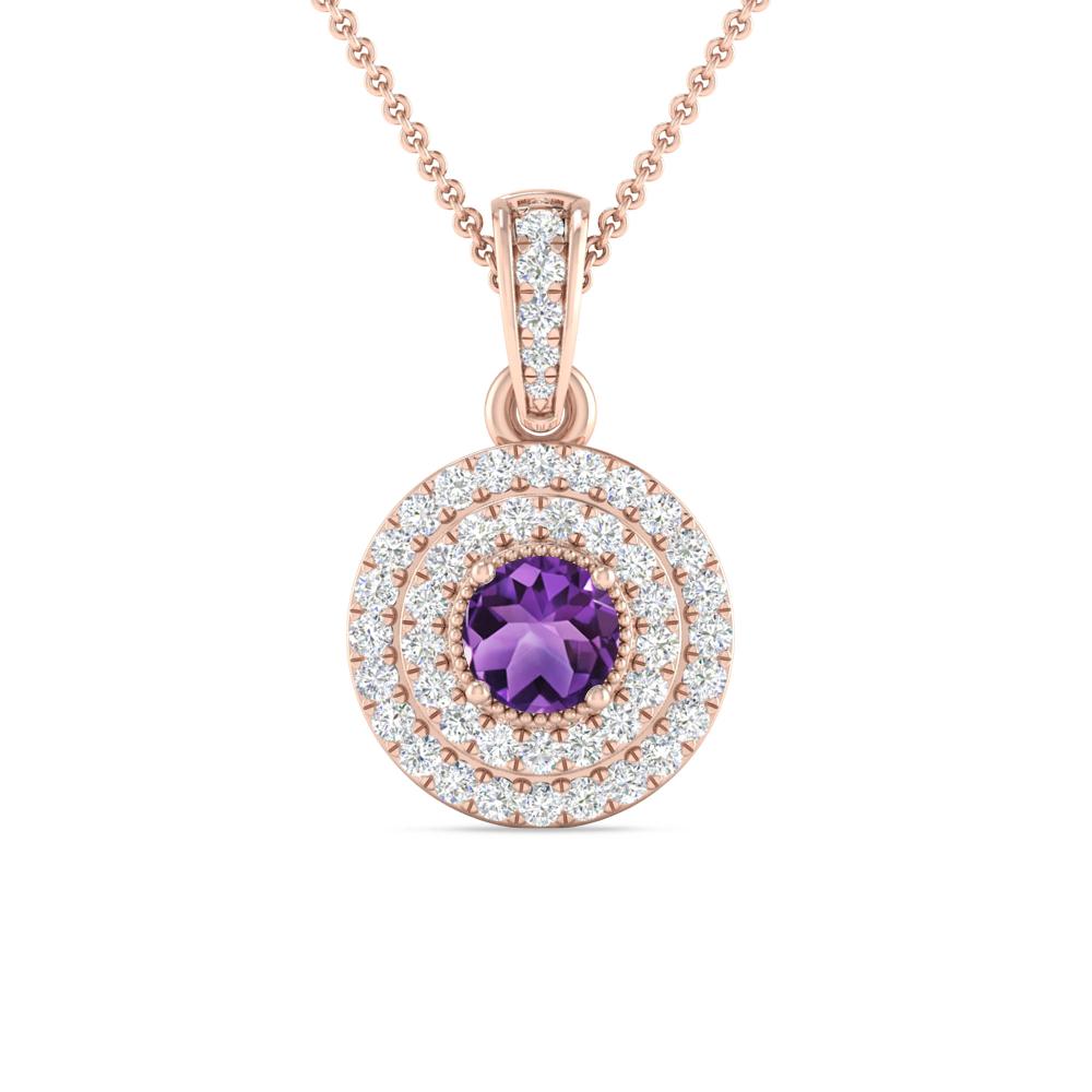 Rose Gold - Amethyst