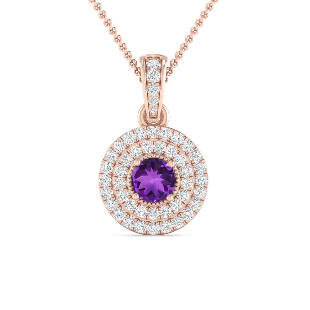 Rose Gold - Amethyst