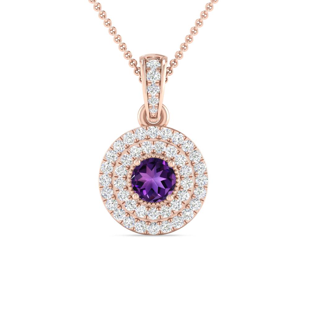 Rose Gold - Amethyst