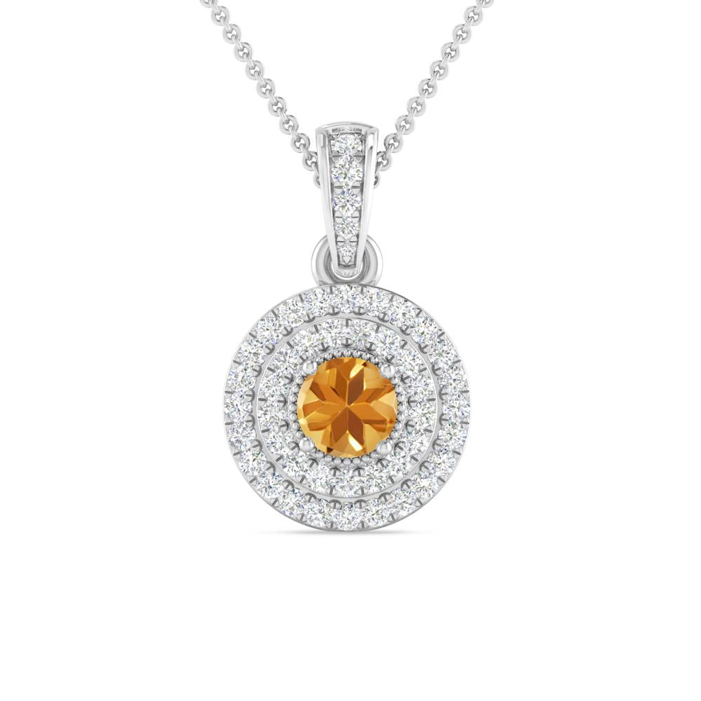 White Gold - Citrine