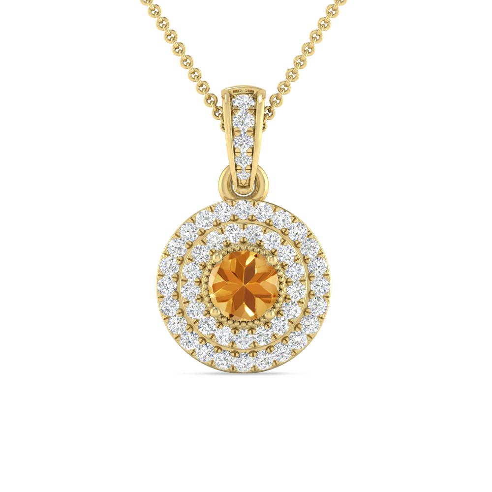 Yellow Gold - Citrine