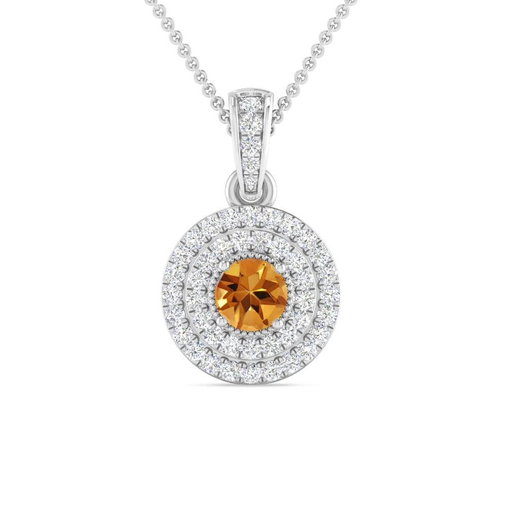 White Gold - Citrine